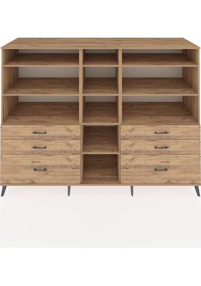 Kronos Dolap 10 Raflı 6 Çekmeceli 220x59x163 Çam-çam Çam-çam Kronos Dolap 10 Raflı 6 Çekmeceli 220x59x163 Çam-çam Çam-çam