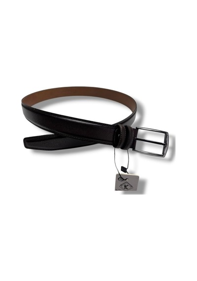 Kafka K100-26 Hakiki Deri Dikişli Erkek Kemer 115 Cm Kahverengi