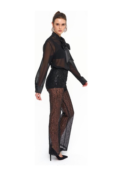 La Garita Midnight Glimmer Pantolon Siyah Siyah