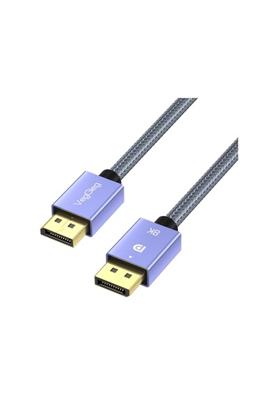 Veggieg 8k/60hz 4k/165hz /240hz Displayport 1.4 Kablo 5 Metre Sku: Zeus8690010091239