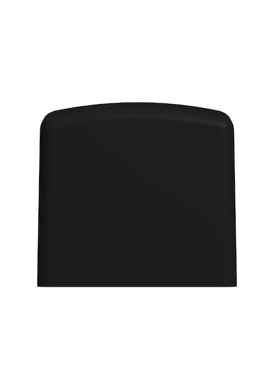 Cateksss 25x25 Mm Dış Profil Pabucu Siyah - 42 Li Paket