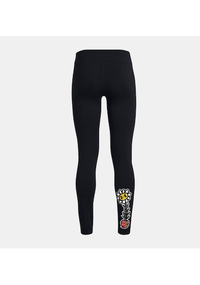 Under Armour - Çocuk Ua Motion Graphic Tayt 1386328-001 Black White