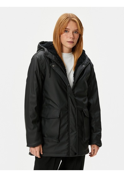 Koton Kapüşonlu Outdoor Mont Fermuarlı Çıtçıt Düğmeli Kapaklı Cepli Siyah 4wak00217ew 4WAK00217EW999 Siyah Koton Kapüşonlu Outdoor Mont Fermuarlı Çıtçıt Düğmeli Kapaklı Cepli Siyah 4wak00217ew 4WAK00217EW999 Siyah