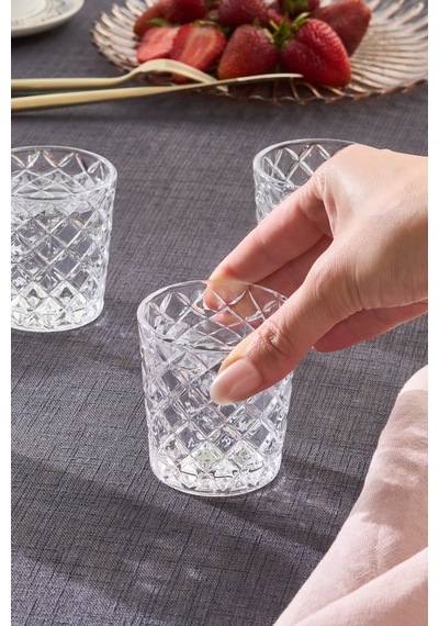 Karaca Vetna Cam 6'lı Kahve Yanı Bardağı 100 Ml