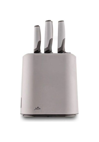 Jumbo Smart Grey Standlı 5'li Bıçak Seti Gri