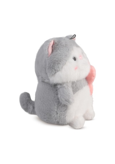 Can Oyuncak Peluş Oyuncak 25 Cm Balık Tutan Kedi - Standart