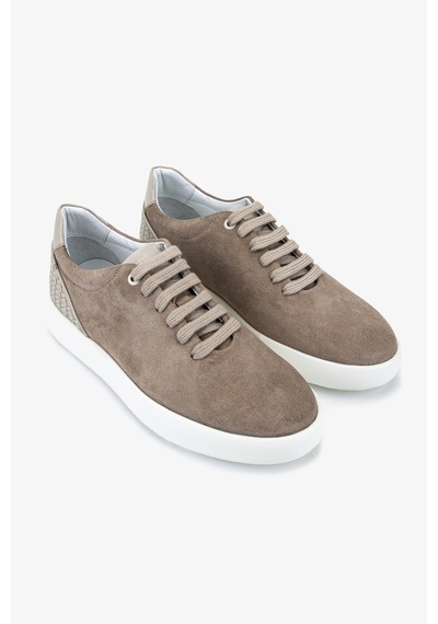 Valmenti Erkek Hakiki Deri Vizon Süet Sneakers & Spor Ayakkabı 1171 25-561 Erk Ayk Y26 Vızon Suet