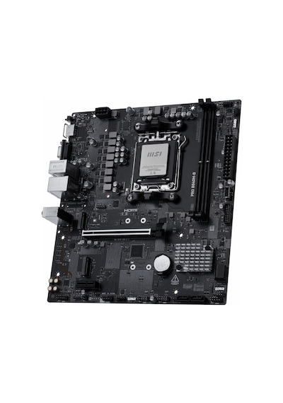 Msı Pro B840m-b Ddr5 8000mhz Oc M.2 Vga/hdmı Pcıe 4.0 Am5 Matx Anakart