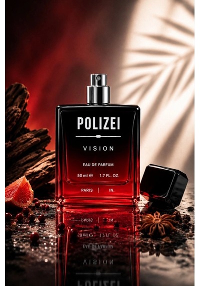 Polizei Vision Edp Erkek Parfüm 50 Ml Meyveli Baharatlı Kalıcı Koku Diğer