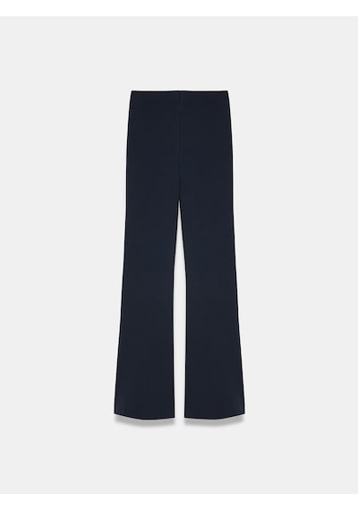 Dilvin 73037 Fermuar Detaylı Flare Pantalon-k.lacivert