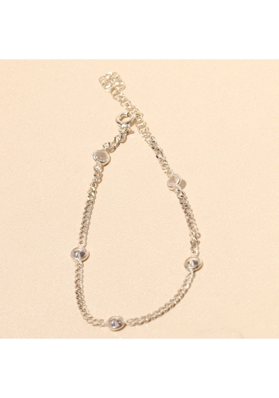 Beş Taşlı Bileklik 718512 Silver