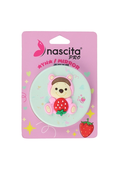 Nascita Figürlü Çanta Tipi Makyaj Aynası Nasayna00045gr Yeşil