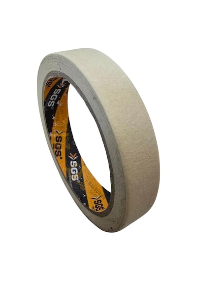 Sgs Kağıt Maskeleme Bandı 18 Mm. - 25 Mt. - 1 Adet