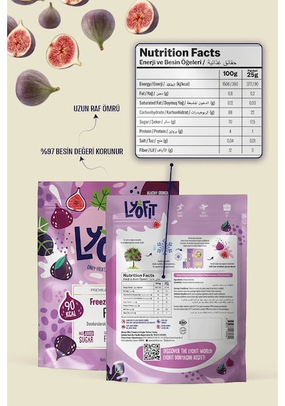 Freeze Dried İncir 25 G