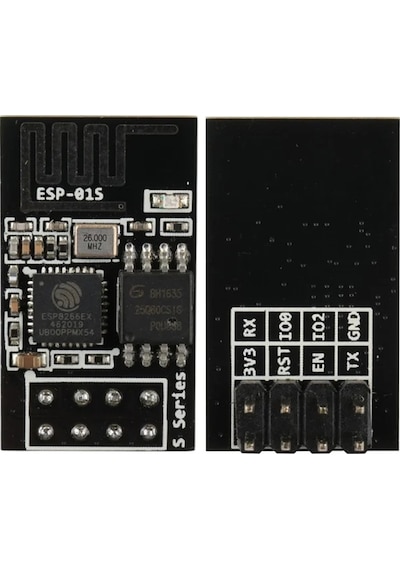 Esp-01s Esp8266 Wifi Seri Haberleşme Modülü Akıllı Ev Ve Iot Geliştirme Kartı