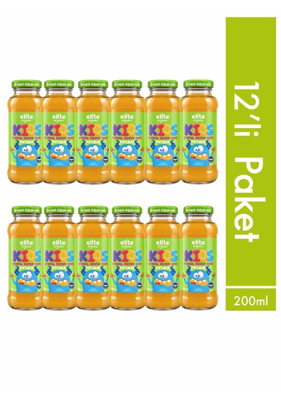 12'li Kids Organik Portakallı Meyve Suyu 200 Ml