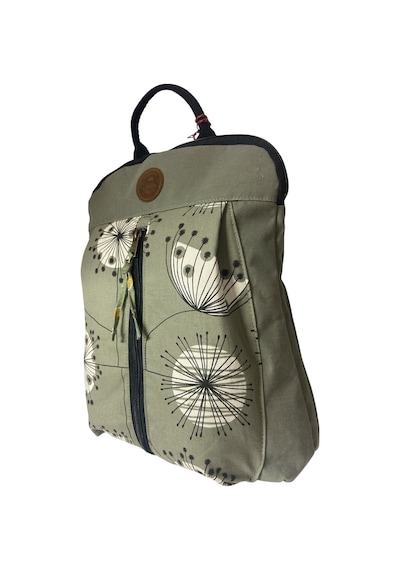 Old Cotton Cargo Vintage Kanvas Renkli Otantik Günlük Gezi Seyahat Sırt Çantası Lucas Bag 30 Cm X 37 Cm Gri