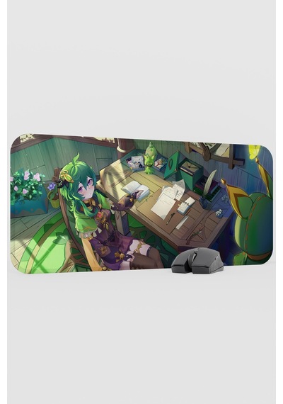 Collei Genshin Impact Anime Gacha V4 - 70x30 Xl Gaming Mouse Pad Fare Altlığı