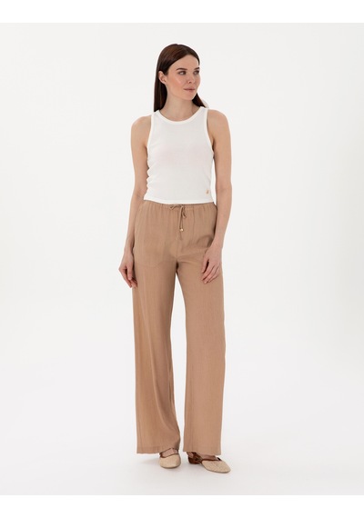 Pierre Cardin Kadın Bej Pantolon Kanvas-chino 50306511-vr011 Bej