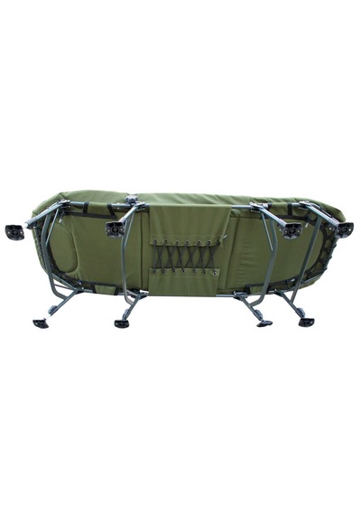 Bauer Spandex 3d Bedchair 8 Ayaklı Kampet Haki - Siyah