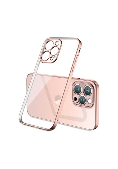 Apple Uyumlu iPhone 13 Pro Kılıf Zore Gbox Kapak Gold