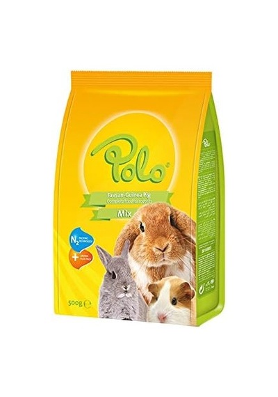 Polo Mix Tavşan Kemirgen Yemi 500 Gr