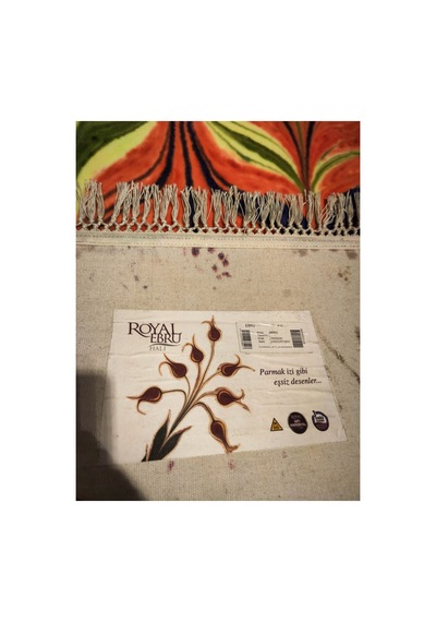 Ebru 9905c Multi Halı Çok Renkli
