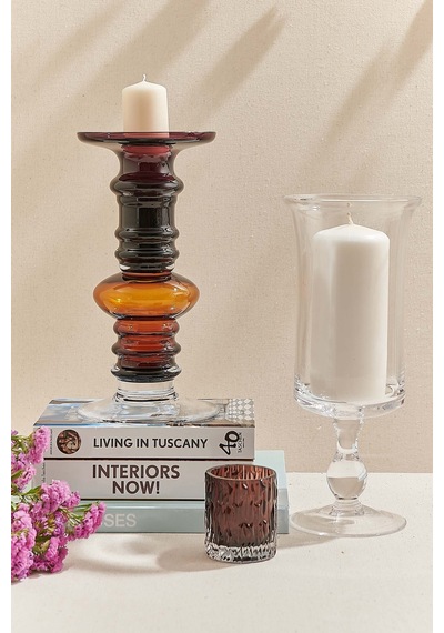 Pasabahce Kabuk Tealight Mumluk 7 Cm Kahverengi - 1 Adet Kahve