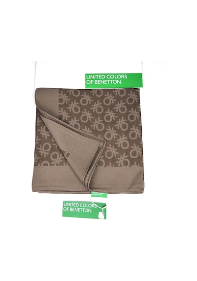 Benetton Elegante Uno Şal 1024 Açık Kahverengi
