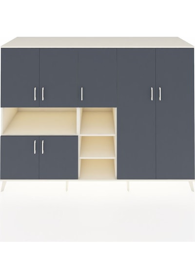 Kronos Dolap 13 Raflı 7 Kapaklı 220x59x163 Aytaşı-antrasit/aytaşı Aytaşı-antrasit/aytaşı Kronos Dolap 13 Raflı 7 Kapaklı 220x59x163 Aytaşı-antrasit/aytaşı Aytaşı-antrasit/aytaşı