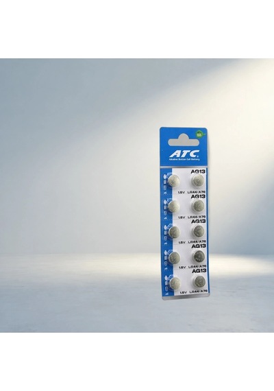 Alkalin Düğme Pil 1.5v Ag13 Lr-44/a76 10'lu Kart Seti