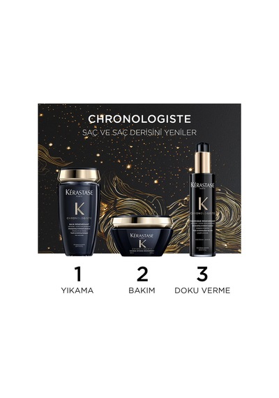 Kerastase Chronologiste Yenileyici Saç Bakım Seti