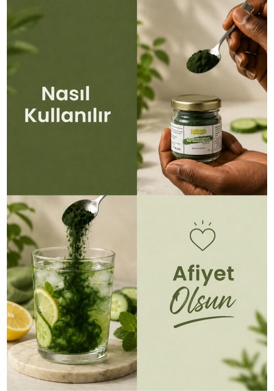 Spirulina Toz Ekstrakt 20 G Spirulina Extract - 928876596
