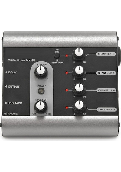 Belcat Mx-4U 4 Kanal Aktif Mikro Mikser Sistemi