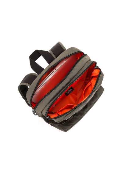 Kipling KIPLING Tamiko Orta Boy Sırt Çantası GRİ COOL MOSS COMBO