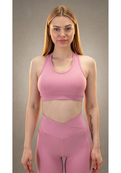 Heyy's Sporcu Sütyeni Pembe Büstiyer Pembe