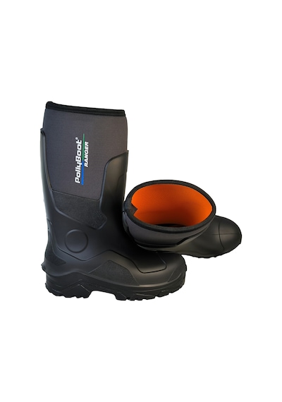 Polly Boot Ranger Outdoor Poliüretan Neopren Avcı Balıkçı Çizmesi Siyah