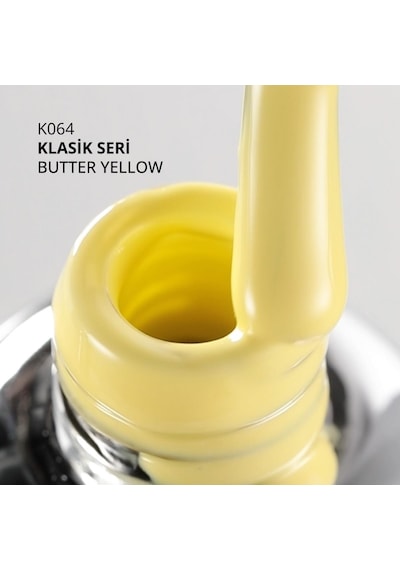 Kalıcı Oje K064 Tereyağı Sarısı 10 Ml Diğer