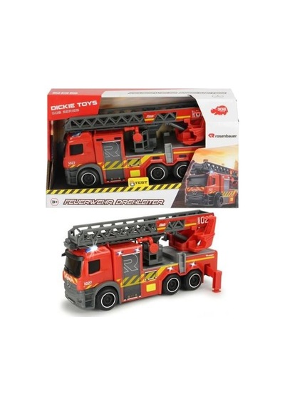 Dickie City Fire Ladder Truck Itfaiye Söndürme Aracı