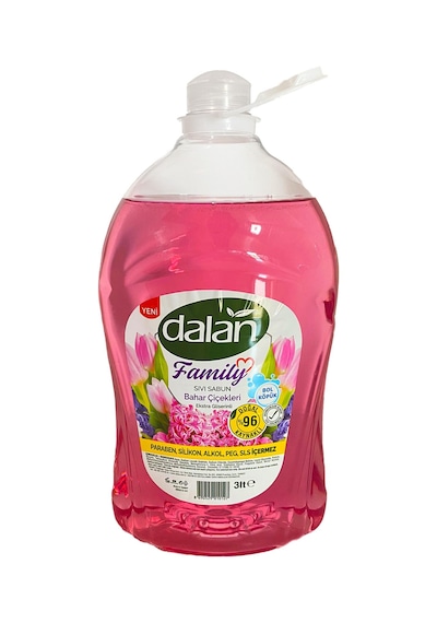 Dalan Sıvı Sabun Family Bahar Çiçekleri 3 L