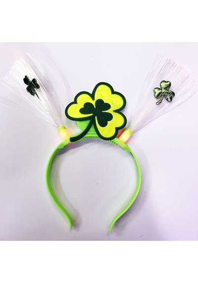 Led Işıklı Yanar Söner Yeşil Renk Oktoberfest Partisi Tacı 25x13 Cm Çocuk