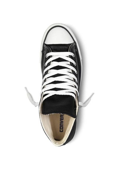 Converse Chuck Taylor All Star Leather Kadın Günlük Spor Ayakkabı C-con132170b10001 Siyah