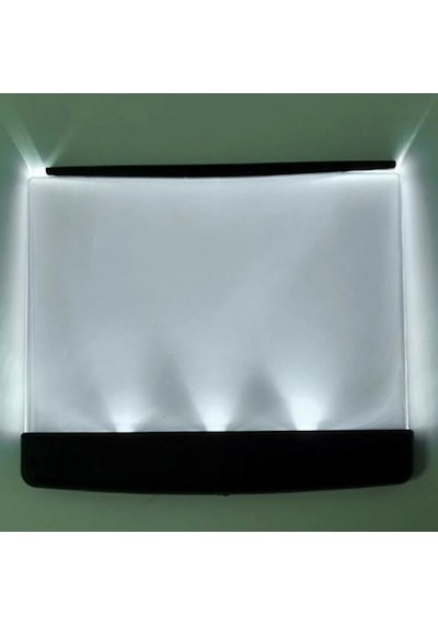 Kitap Arası Okuma Işığı Led Panel Kitap Okuma Lambası Şeffaf
