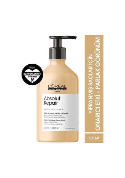 L'oréal Paris Serie Expert Absolut Repair Onarıcı Şampuan 500 Ml