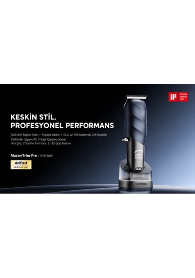Oraimo Profesyonel Saç Ve Sakal Kesme Makinesi Otr-580p Deep Blue