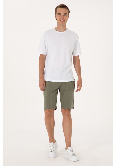 U.s. Polo Assn. Erkek Koyu Haki Şort Örme 50305925-vr111 Koyu Haki