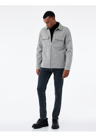 Koton Pamuklu Cepli Normal Bel Skinny Fit Jean Pantolon - Michael Jean Antrasit 7wam40025nd Koton Pamuklu Cepli Normal Bel Skinny Fit Jean Pantolon - Michael Jean Antrasit 7wam40025nd