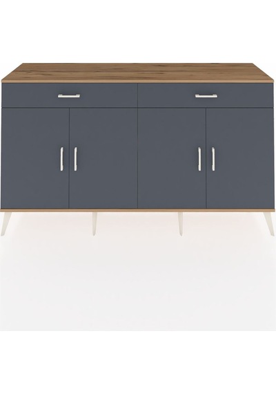 Hyperion Konsol 4 Raflı 2 Çekmeceli 4 Kapaklı 176x44x99 Çam-antrasit Atlas Çam/antrasıt - Atlas Çam Hyperion Konsol 4 Raflı 2 Çekmeceli 4 Kapaklı 176x44x99 Çam-antrasit Atlas Çam/antrasıt - Atlas Çam