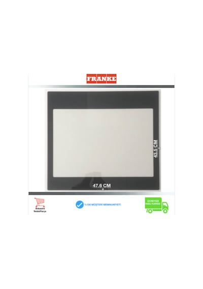 Franke Uyumlu Firin Iç Cam (Ölçüleri Kontrol Ediniz) - 395114060