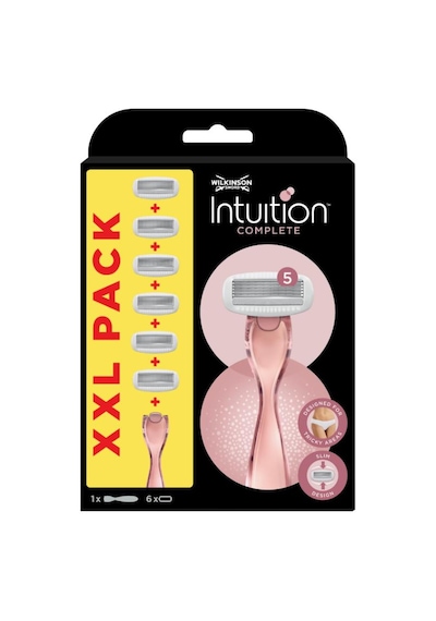 Wilkinson Sword Intuition Complete Kadın Tıraş Bıçağı 6 Yedek Kartuş + 1 Sap